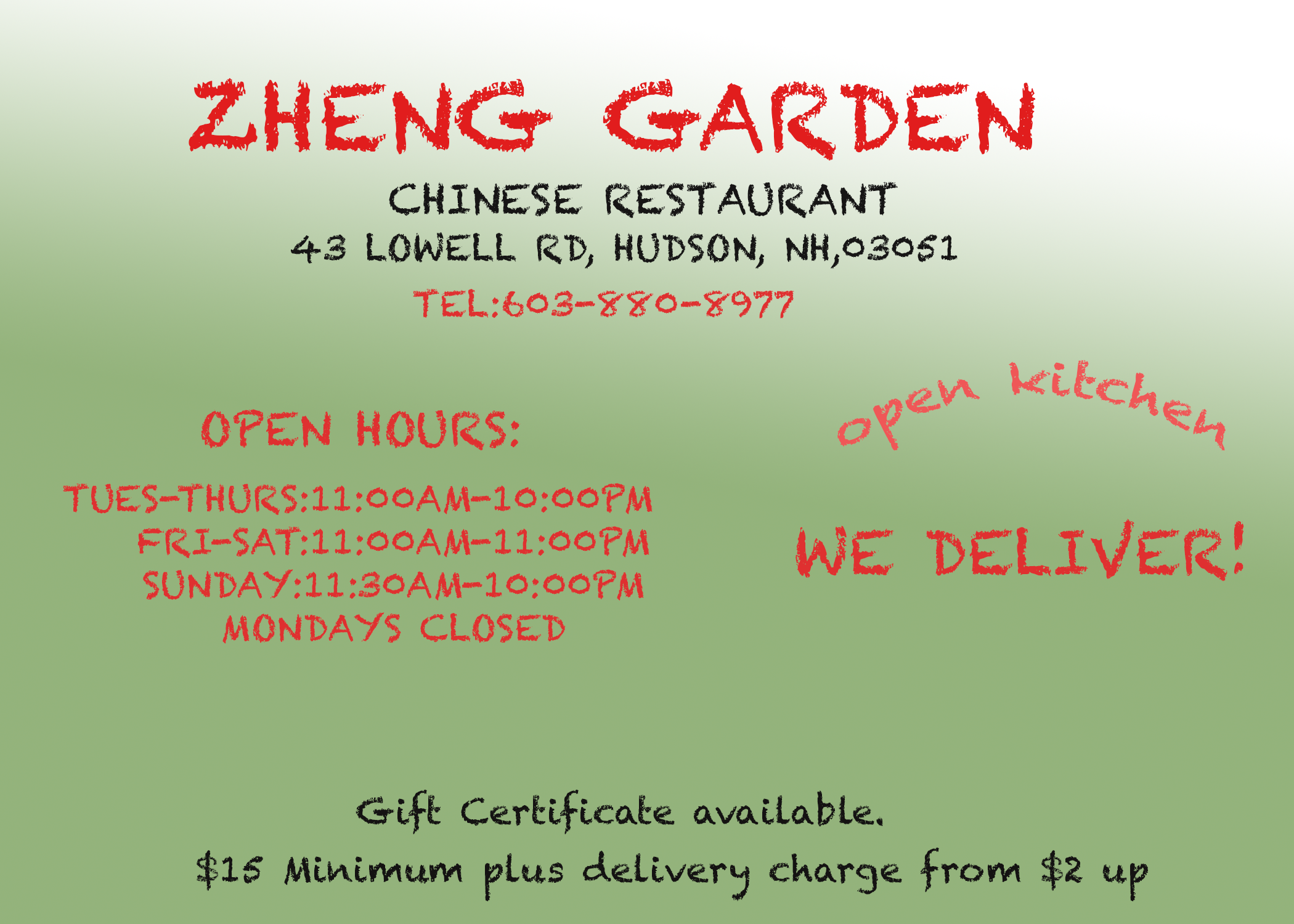 Zheng Garden Restaurant